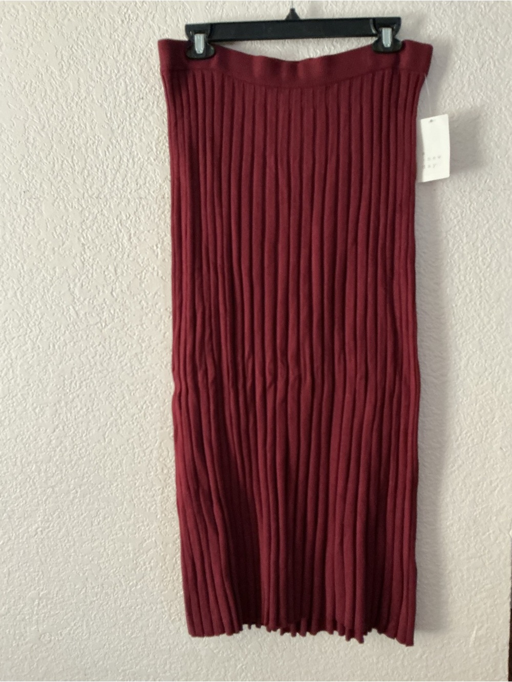 A New Day Cozy Knit Midi Skirt